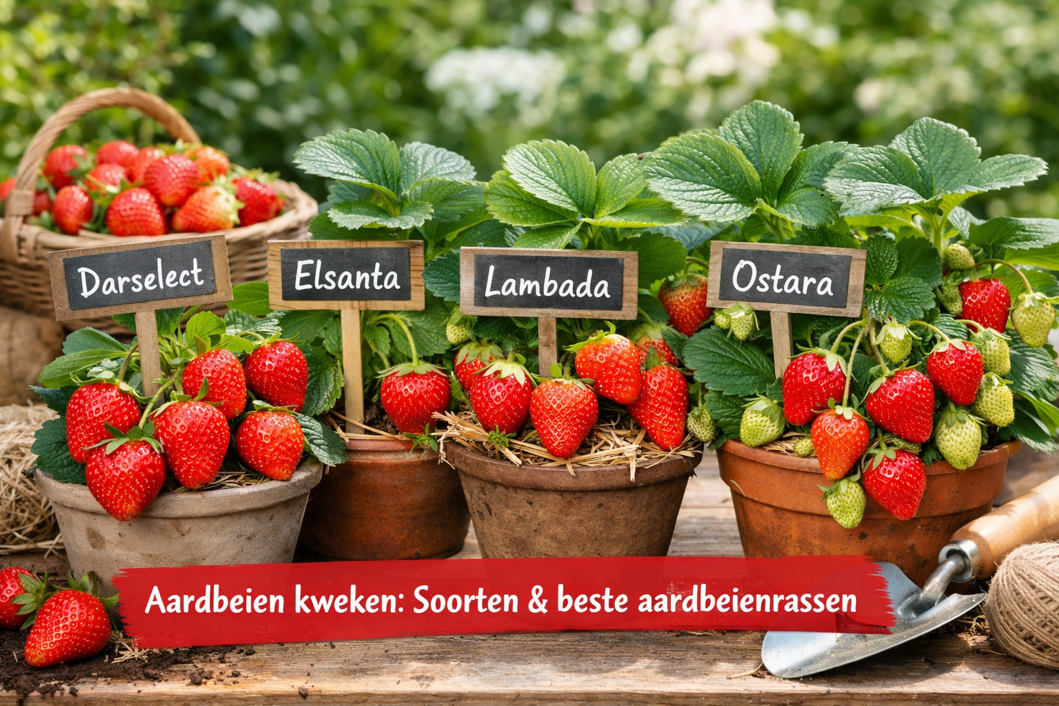 Aardbeien kweken – soorten aardbeienplanten en het beste aardbeienras kiezen