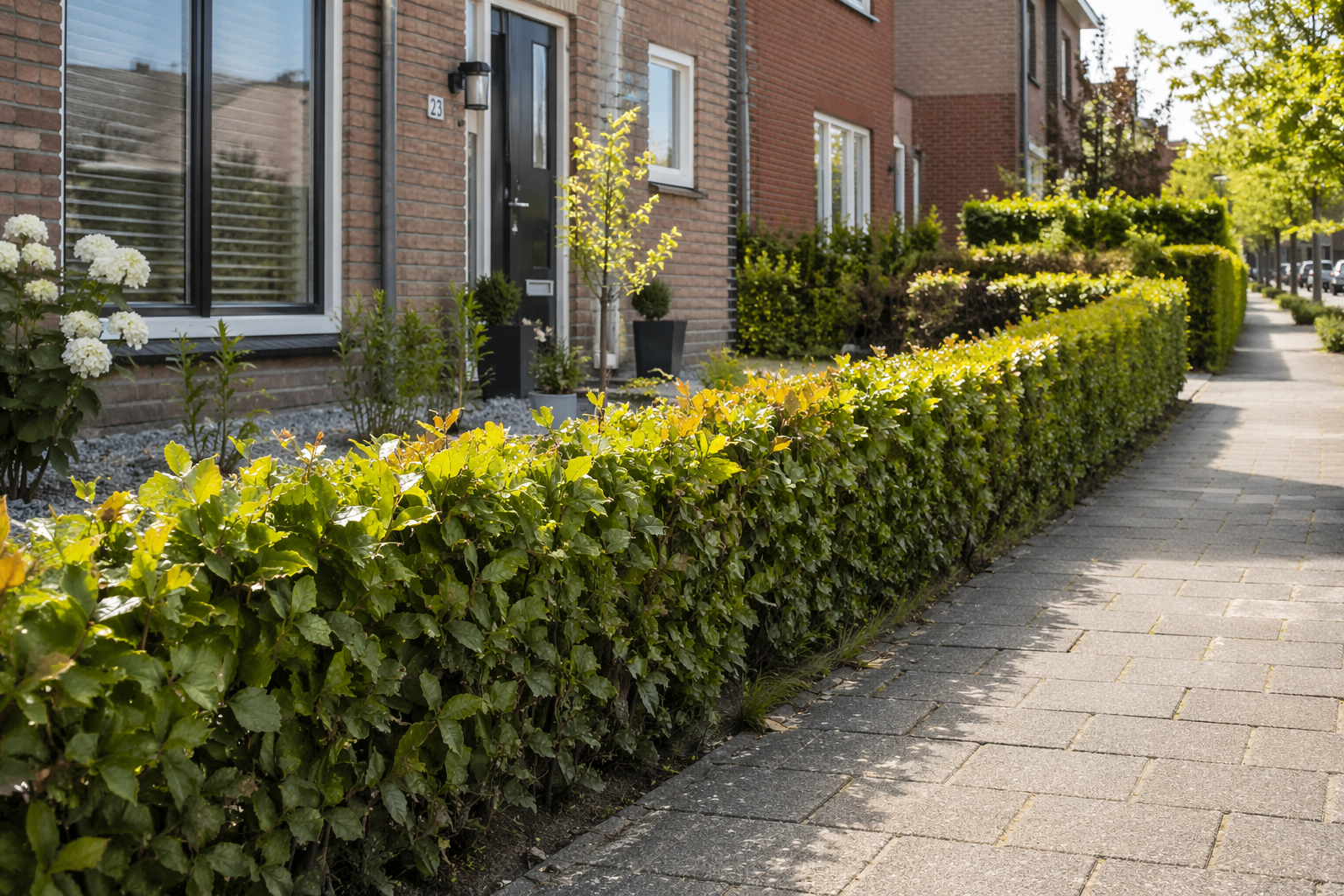 Beukenhaag planten in de voortuin: het hele jaar door mogelijk (ook in de zomer)