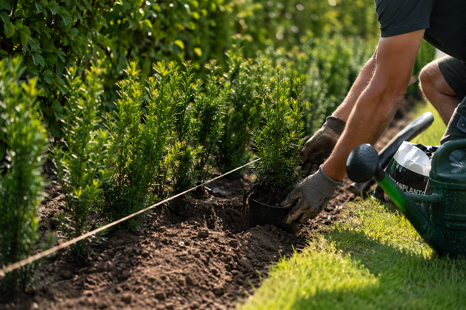 Taxus aanplanten: het hele jaar door mogelijk (ook in de zomer!)