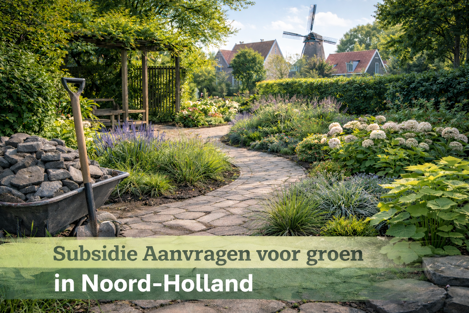 Subsidie voor tuinvergroening in Noord-Holland - overzicht per gemeente in 2026