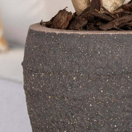 Pottery Pots - Ares - M - Umber Brown