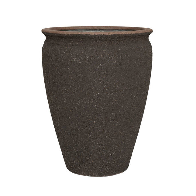 Pottery Pots - Artemis - L - Umber Brown