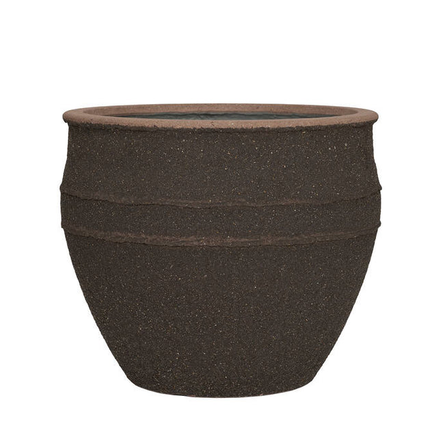 Pottery Pots - Athena - L - Umber Brown