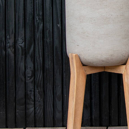 Pottery Pots - Charlie (Feet High) - M - Grey Washed