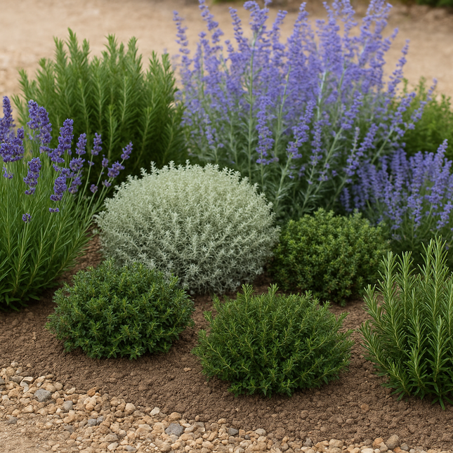 Borderpakket 'Mediterraan' - 5m² - 50 planten