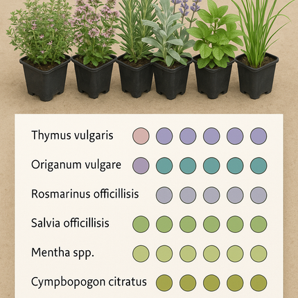 Borderpakket 'Kruidentuin' - 3m² - 30 planten