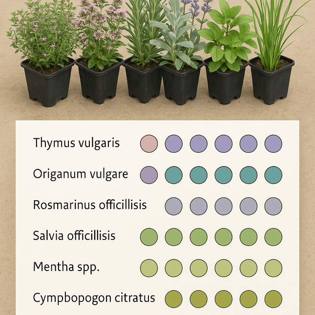Borderpakket 'Kruidentuin' - 3m² - 30 planten