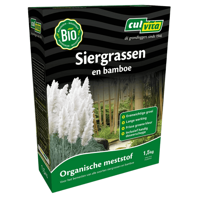 Culvita Organische Siergrassen en Bamboe Meststof - 1,5kg