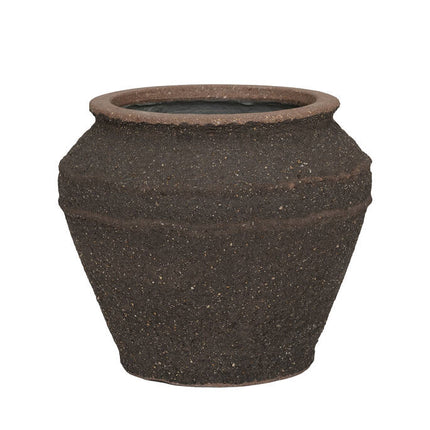 Pottery Pots - Eros - S - Umber Brown