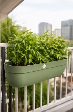 Kant-en-klare Balkonbak met Bamboe – Vibia Campana Easy Hanger XXL 70 cm