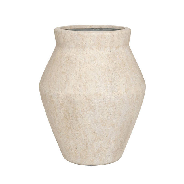 Pottery Pots - Fleuri High - M - Travertine Beige