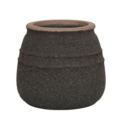 Pottery Pots - Hestia - S - Umber Brown