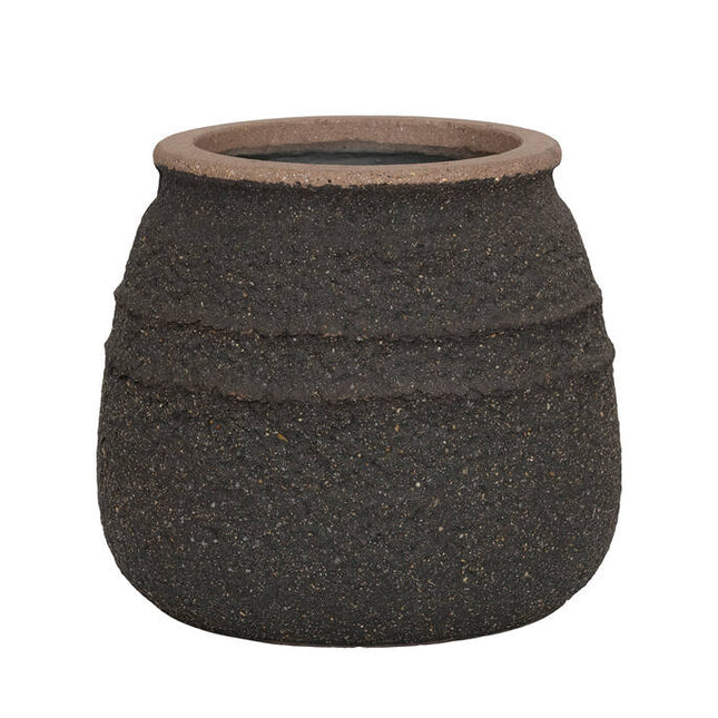 Pottery Pots - Hestia - S - Umber Brown