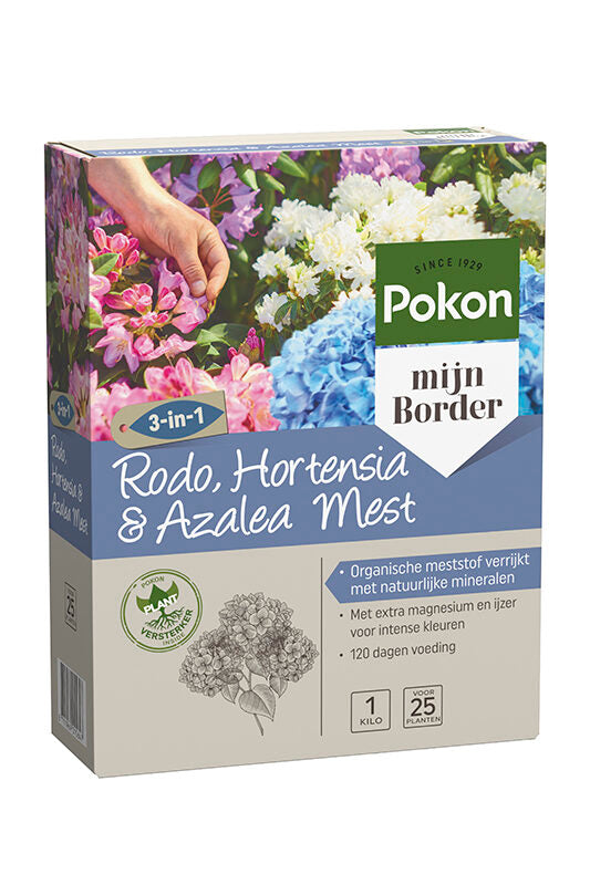 Pokon Hortensia, Rhodo & Azalea Mest 1kg