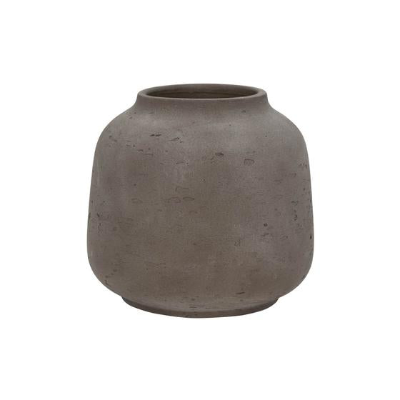 Pottery Pots - Jabari - L - Mocha Washed