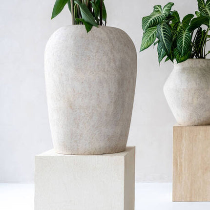 Pottery Pots - Lena - S - Travertine Beige