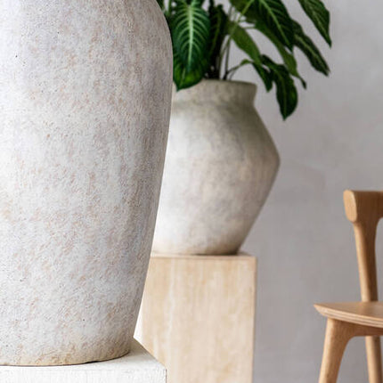Pottery Pots - Lena - S - Travertine Beige