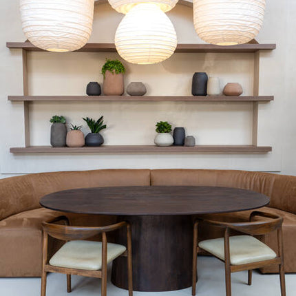 Pottery Pots - Mahir - M - Black Washed