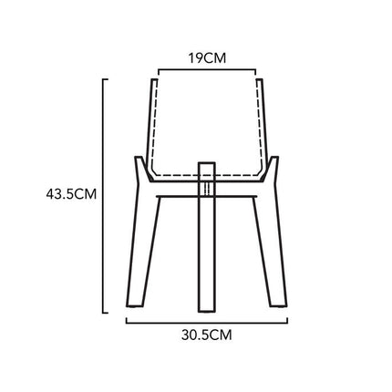 Pottery Pots - Patt (Feet High) - XL - Black Washed