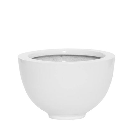 Pottery Pots - Peter - S - Glossy White