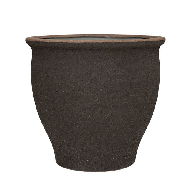 Pottery Pots - Poseidon - L - Umber Brown