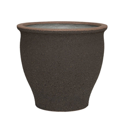 Pottery Pots - Poseidon - M - Umber Brown