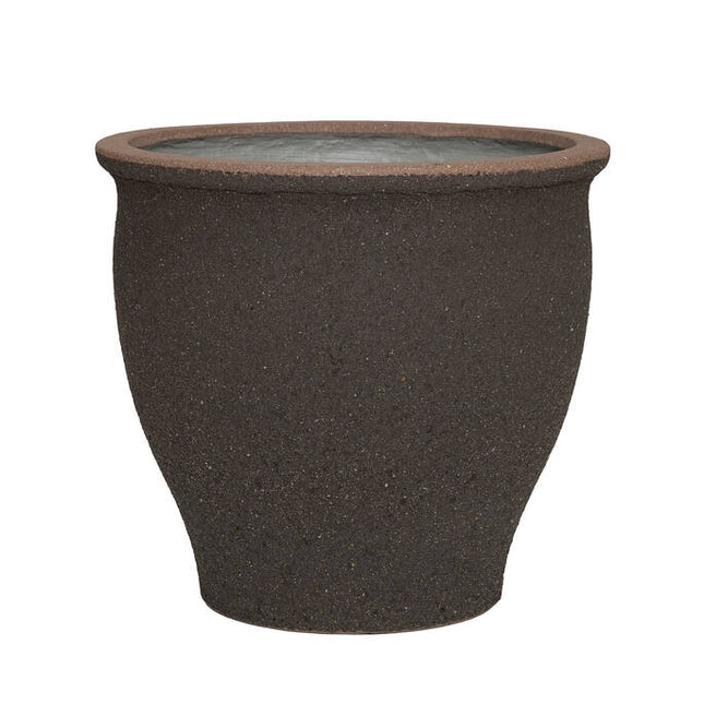 Pottery Pots - Poseidon - M - Umber Brown