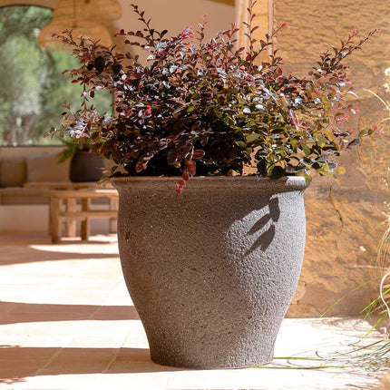 Pottery Pots - Poseidon - M - Umber Brown