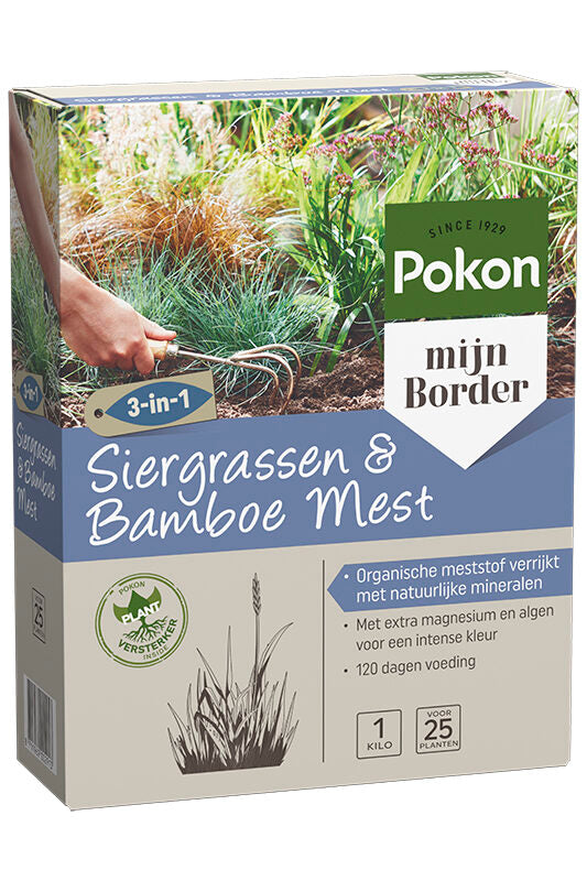 Siergrassen & Bamboe Mest 1 KG