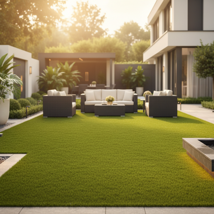 Kunstgras Select 65 65 mm ultra luxe tuin met kunstgras met extra volle uitstraling
