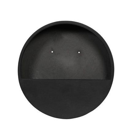Pottery Pots - Wally (Hanging) - M - Black