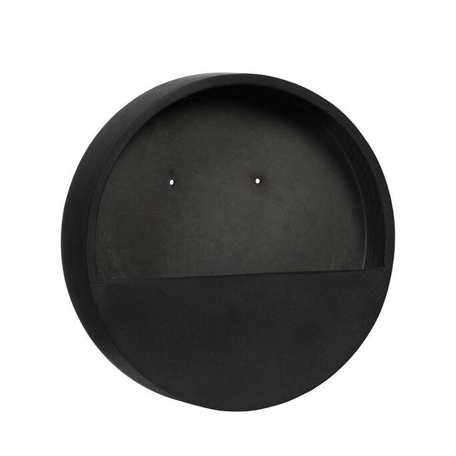 Pottery Pots - Wally (Hanging) - S - Black