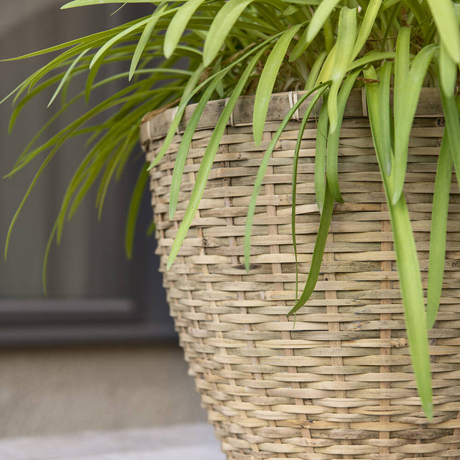 Pottery Pots Plantenbak – Diego L – Bamboo - Ø49 x H43 cm