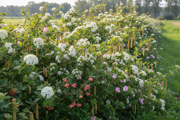 Inheems haagpakket Limburg met meerdere haagplanten blote wortel of in pot