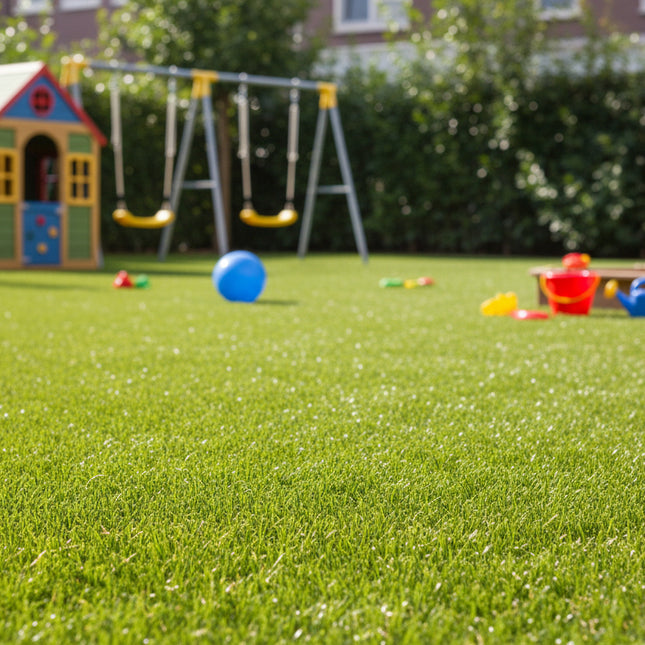 Kunstgras Select 27 – zacht kunstgras voor kinderen en tuin
