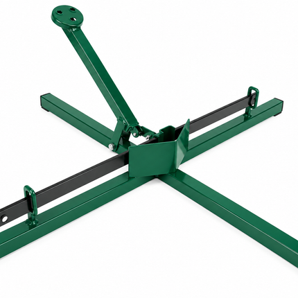 Metalen kerstboomstandaard XL 100 x 100 cm voor kerstbomen tot 300 cm