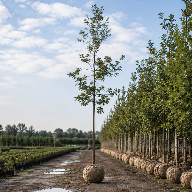 Inheemse Wintereik Quercus petraea met draadkluit voor biodiversiteit