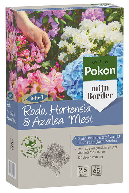 Pokon Hortensia, Rhodo & Azalea Mest 1kg